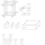 Wooden PC case blueprint